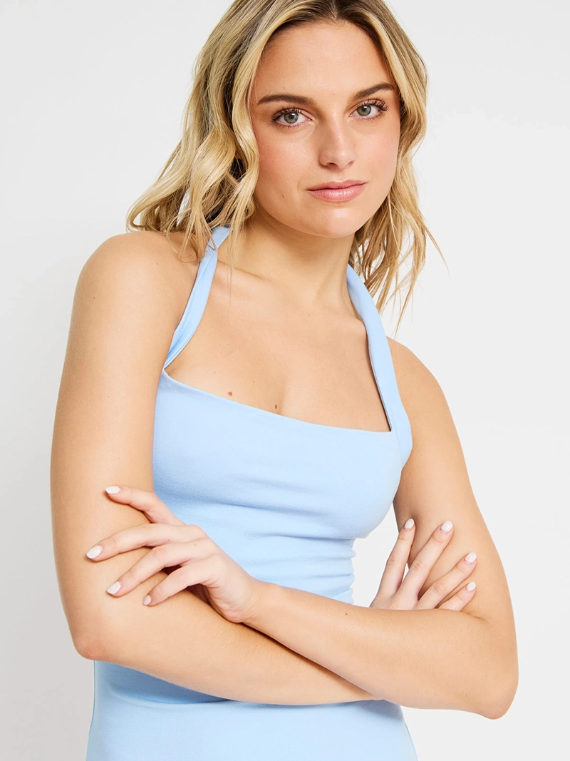 VESTIDO MUJER INDEX CORTO HALTER - 3