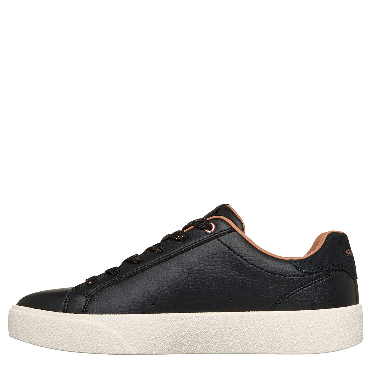 ZAPATILLAS MUJER SKECHERS CASUALES NEGRO BELMONT - 2
