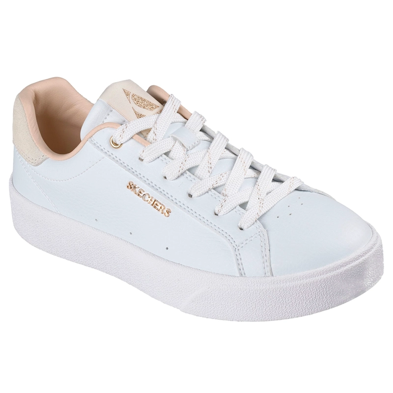 ZAPATILLAS MUJER SKECHERS CASUALES BLANCO BELMONT - 3