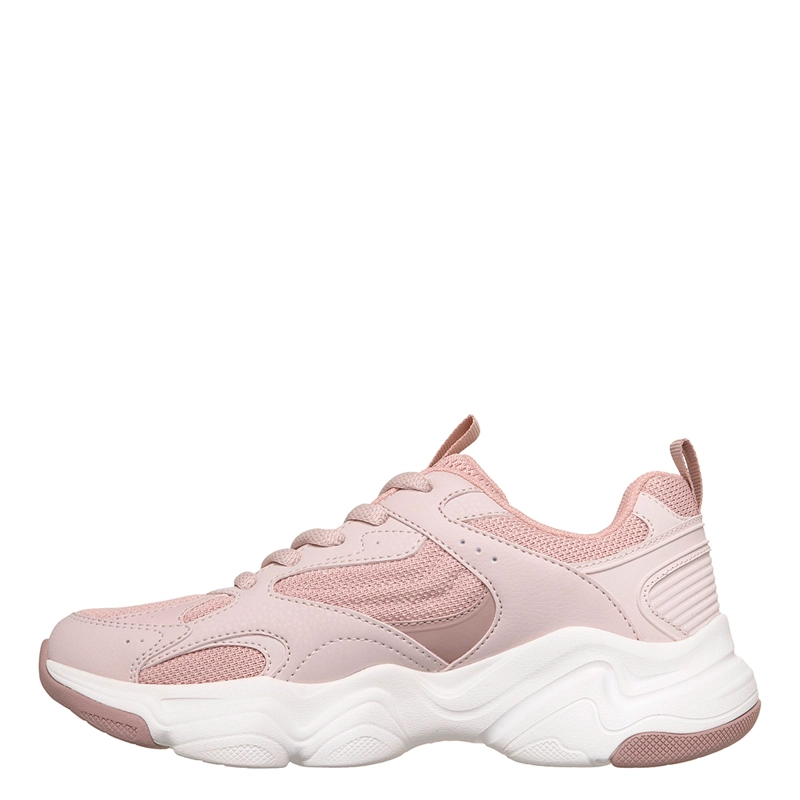 ZAPATILLAS MUJER SKECHERS URBANO ROSADO BOBS SPORT DIEGO - 4