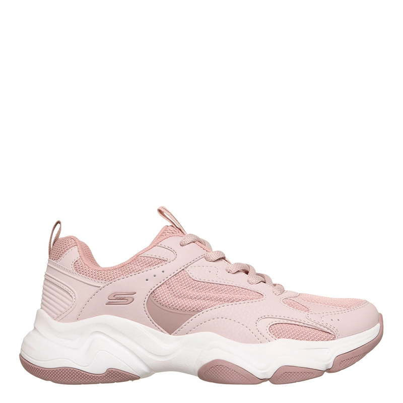 ZAPATILLAS MUJER SKECHERS URBANO ROSADO BOBS SPORT DIEGO - 1