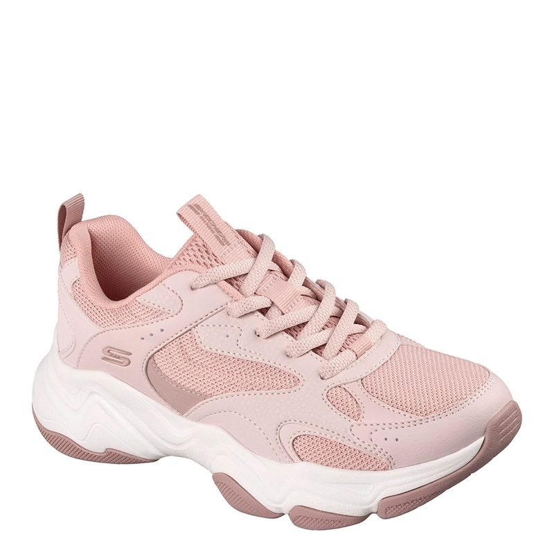 ZAPATILLAS MUJER SKECHERS URBANO ROSADO BOBS SPORT DIEGO - 2