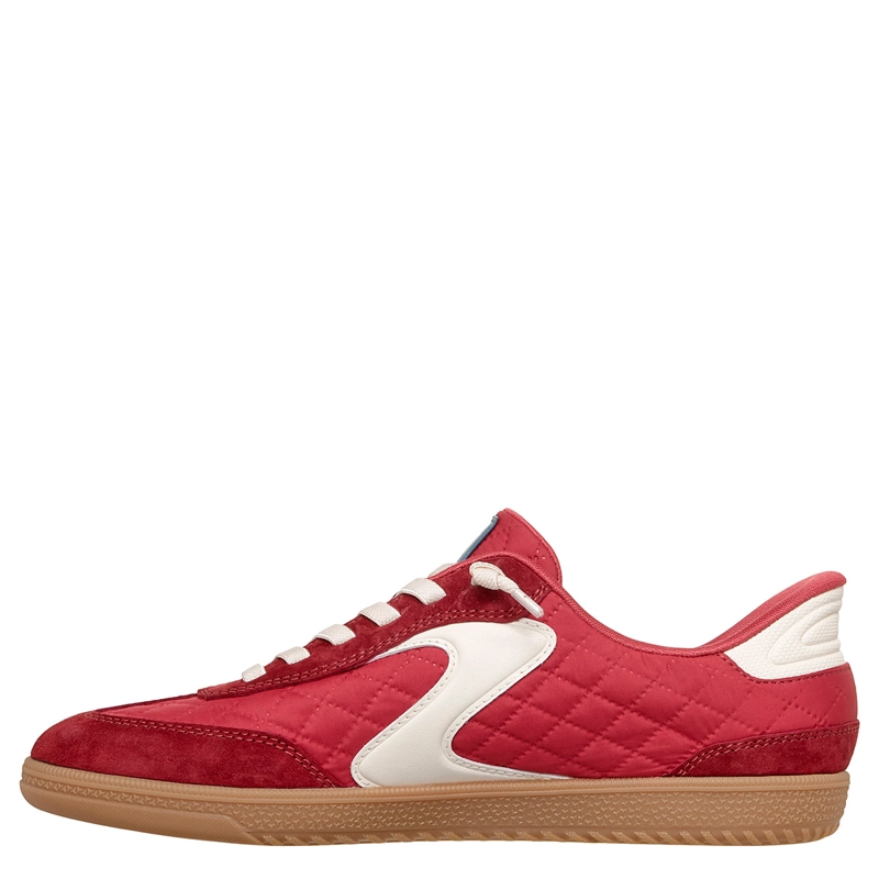 ZAPATILLAS MUJER SKECHERS CASUALES ROJO SLIP-INS HOTSHOT SOFT LUXE - 4