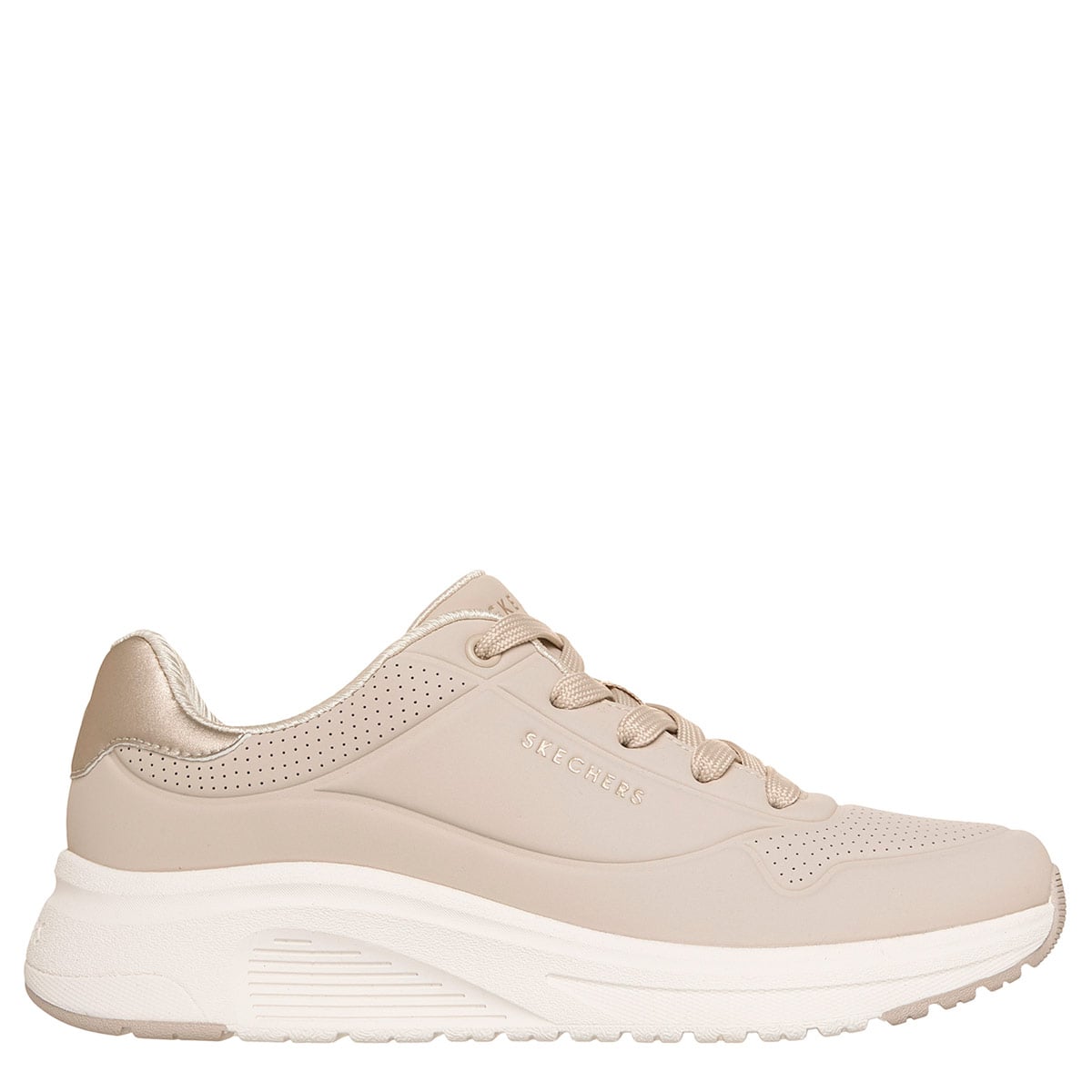 ZAPATILLAS MUJER SKECHERS CASUALES CRUDO UNO LITE 2 - 1
