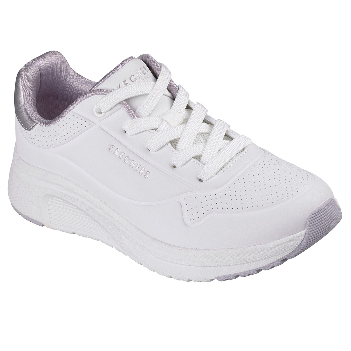 ZAPATILLAS MUJER SKECHERS CASUALES BLANCO UNO LITE 2 - 3