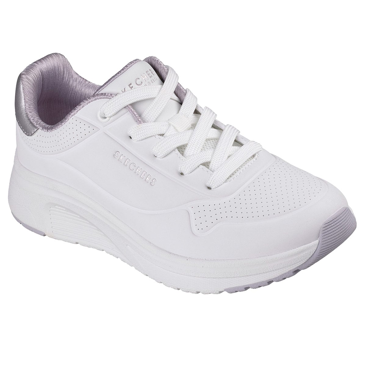 ZAPATILLAS MUJER SKECHERS CASUALES BLANCO UNO LITE 2 - 3