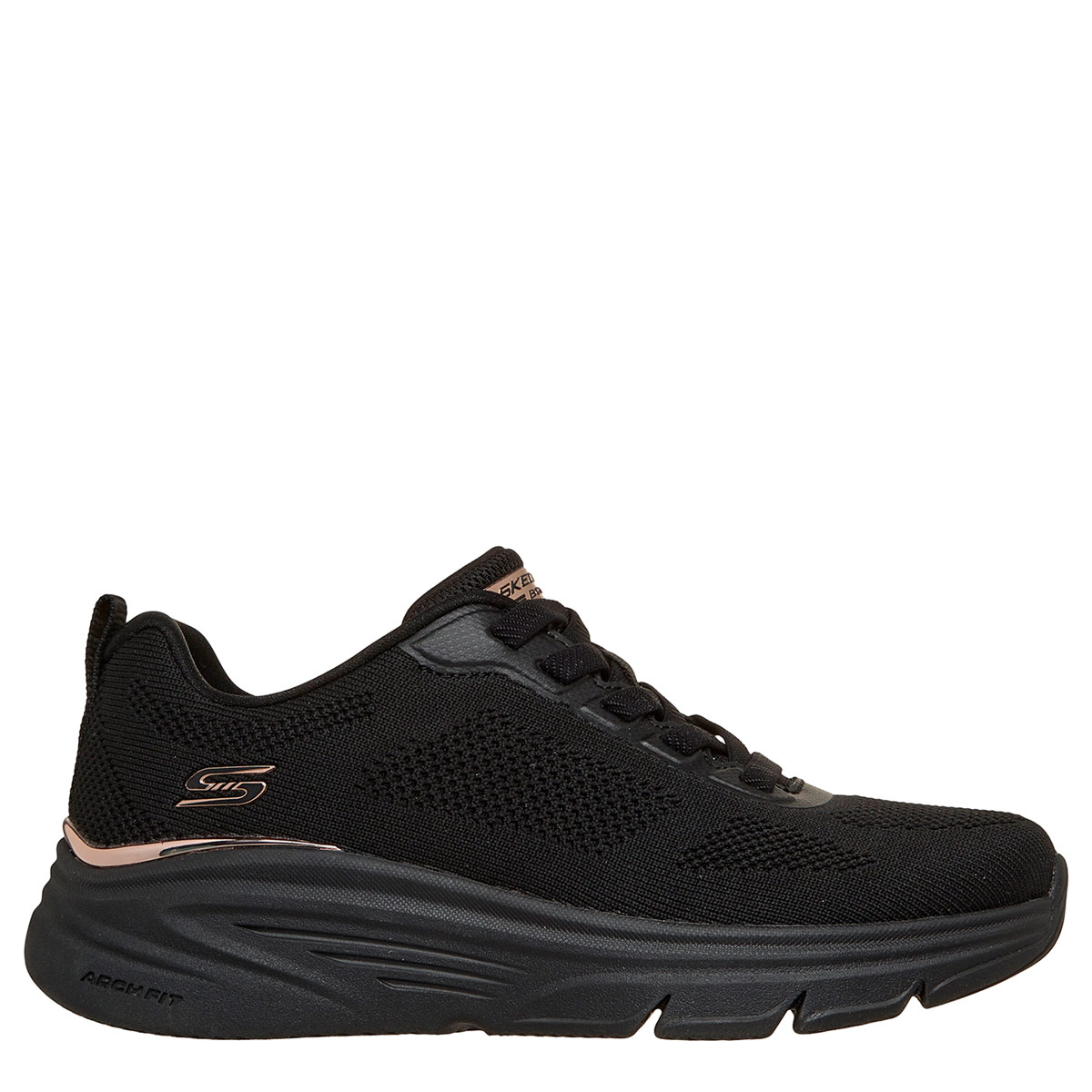 ZAPATILLAS MUJER SKECHERS CASUALES NEGRA BOBS SPORT ARCH FIT ELEV8 - 1