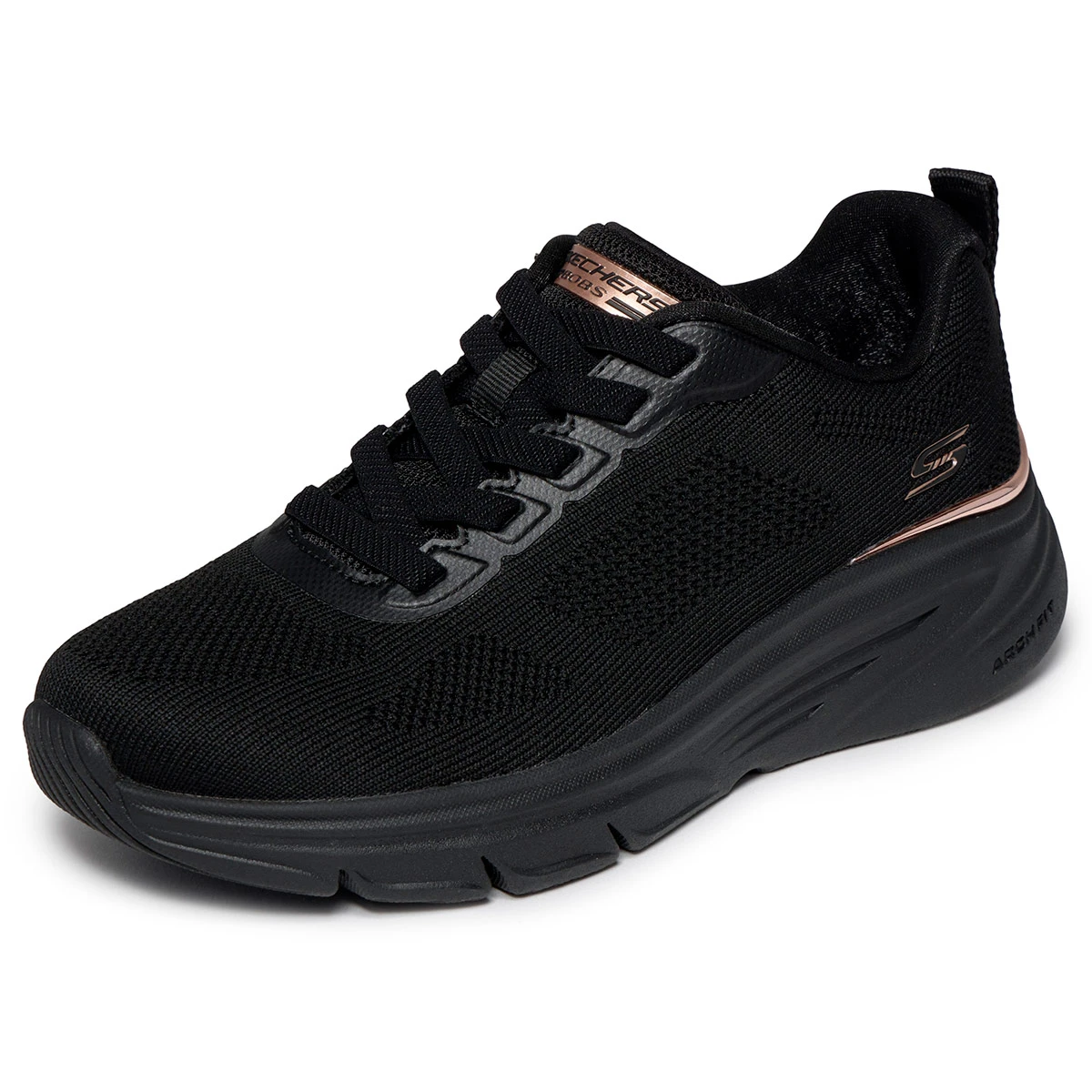 ZAPATILLAS MUJER SKECHERS CASUALES NEGRA BOBS SPORT ARCH FIT ELEV8 - 4