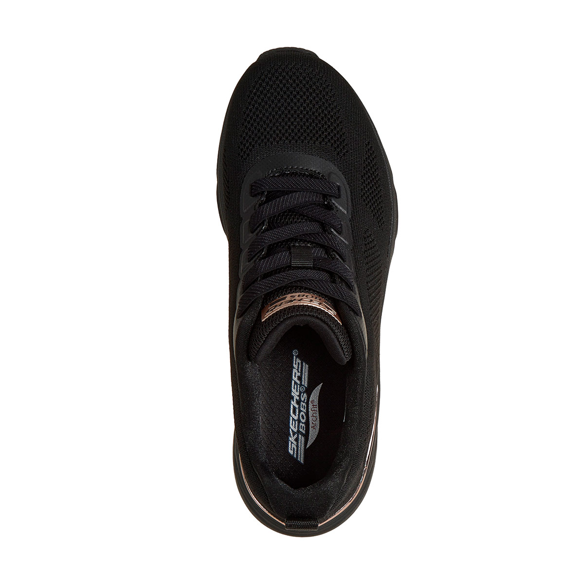 ZAPATILLAS MUJER SKECHERS CASUALES NEGRA BOBS SPORT ARCH FIT ELEV8 - 5