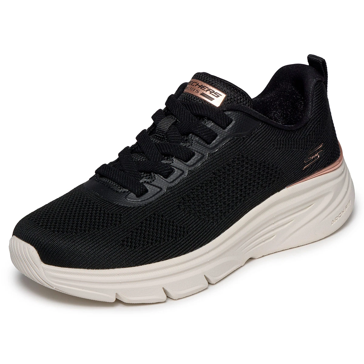 ZAPATILLAS MUJER SKECHERS CASUALES NEGRA BOBS SPORT ARCH FIT ELEV8 - 4