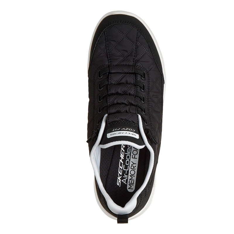 ZAPATILLAS MUJER SKECHERS URBANO NEGRO SUMMITS CONTOUR FOAM COZY FIT - 5