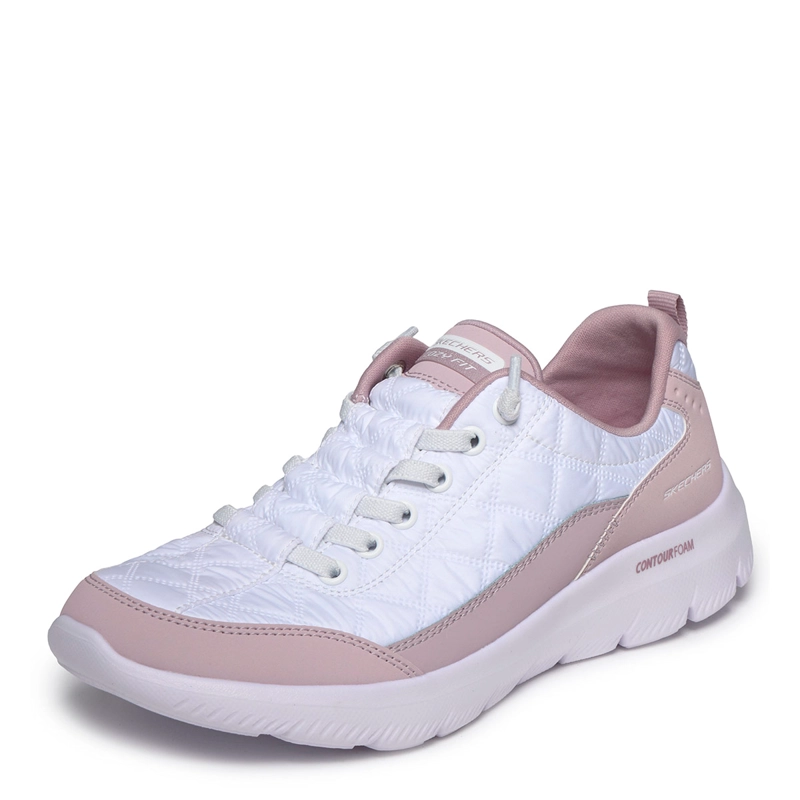 ZAPATILLAS MUJER SKECHERS URBANO LAVANDA SUMMITS CONTOUR FOAM COZY FIT - 3