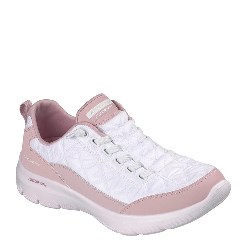 ZAPATILLAS MUJER SKECHERS URBANO LAVANDA SUMMITS CONTOUR FOAM COZY FIT - 2