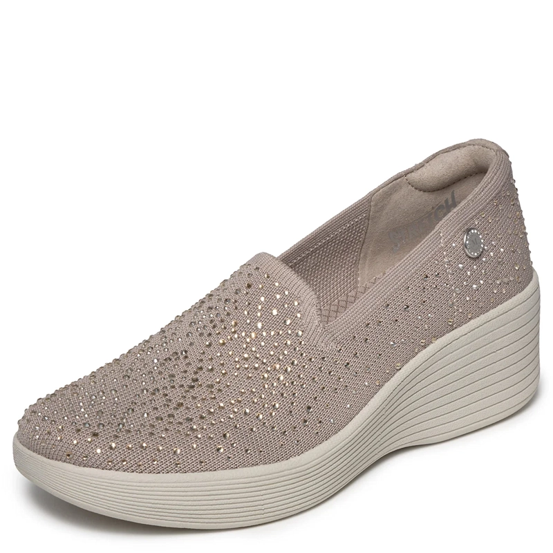ZAPATILLAS MUJER SKECHERS URBANAS TAUPE PARALLEL LITE - 4