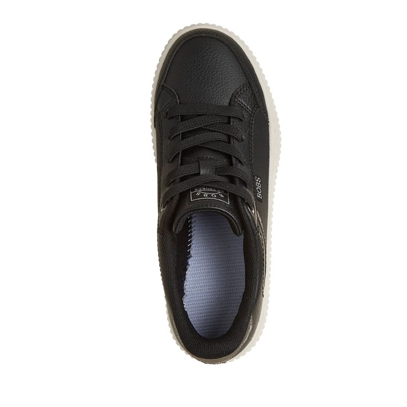 ZAPATILLAS MUJER SKECHERS URBANAS NEGRO BOBS SUNWAVE - 5