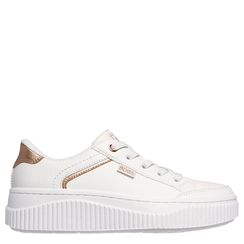 ZAPATILLAS MUJER SKECHERS URBANAS BLANCO BOBS SUNWAVE - 1