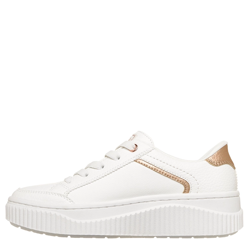 ZAPATILLAS MUJER SKECHERS URBANAS BLANCO BOBS SUNWAVE - 2