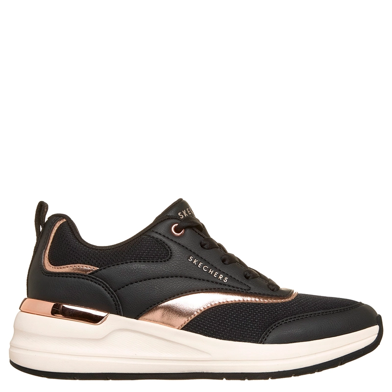 ZAPATILLAS MUJER SKECHERS URBANAS NEGRO BILLION 2 - 1