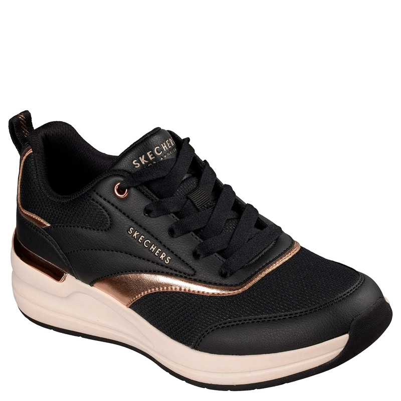 ZAPATILLAS MUJER SKECHERS URBANAS NEGRO BILLION 2 - 2