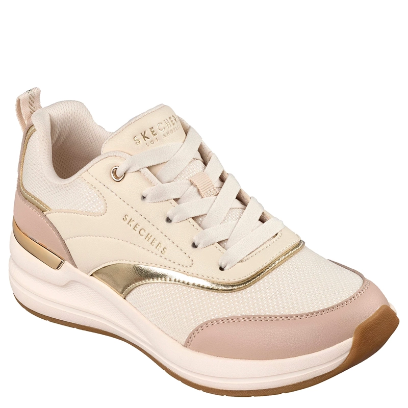 ZAPATILLAS MUJER SKECHERS URBANAS BEIGE BILLION 2 - 4