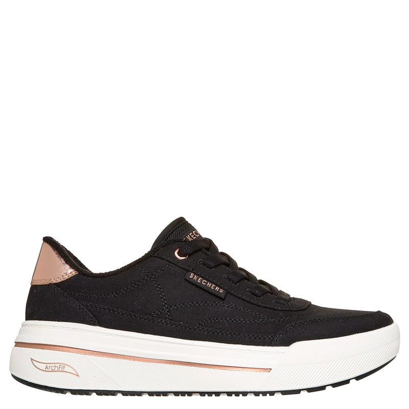 ZAPATILLAS MUJER SKECHERS URBANAS NEGRO ARCH FIT ARCADE HI - 1