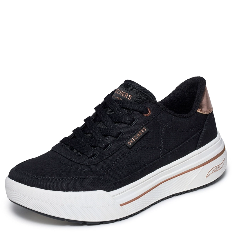 ZAPATILLAS MUJER SKECHERS URBANAS NEGRO ARCH FIT ARCADE HI - 3