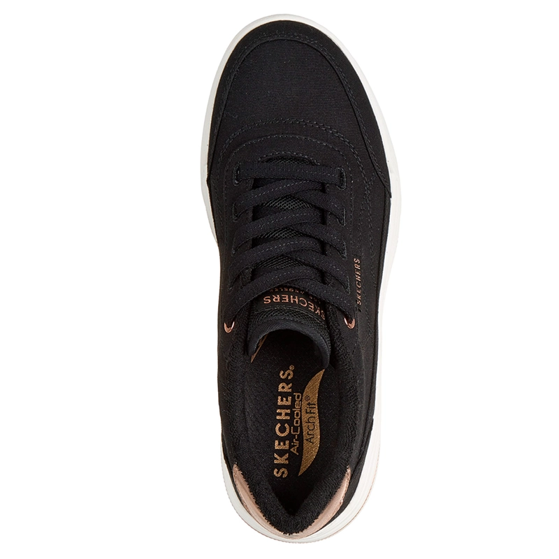 ZAPATILLAS MUJER SKECHERS URBANAS NEGRO ARCH FIT ARCADE HI - 5