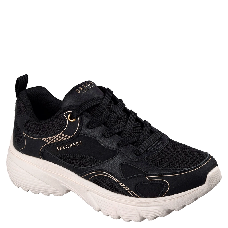 ZAPATILLAS MUJER SKECHERS CASUALES NEGRO E'CLYPSE LITE - 2