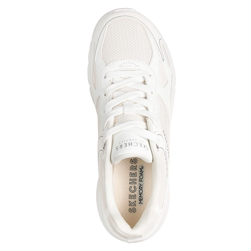ZAPATILLAS MUJER SKECHERS CASUALES BLANCO E'CLYPSE LITE - 4