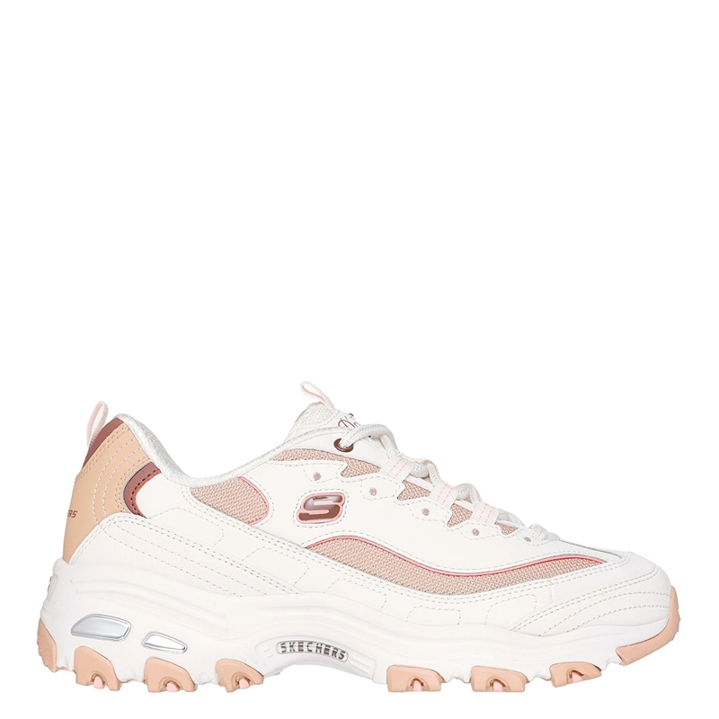 ZAPATILLAS MUJER SKECHERS URBANO BLANCO D'LITES - 1