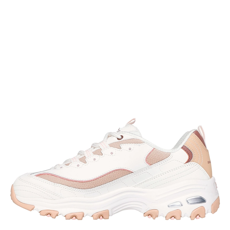 ZAPATILLAS MUJER SKECHERS URBANO BLANCO D'LITES - 3