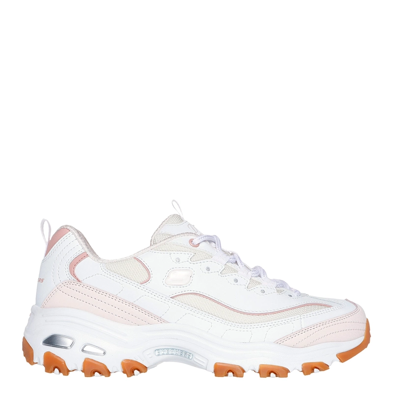 ZAPATILLAS MUJER SKECHERS URBANO BLANCO D'LITES - 1