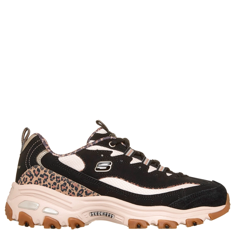 ZAPATILLAS MUJER SKECHERS URBANAS NEGRO D'LITES - 1