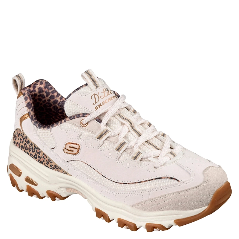 ZAPATILLAS MUJER SKECHERS URBANAS BLANCO D'LITES - 2
