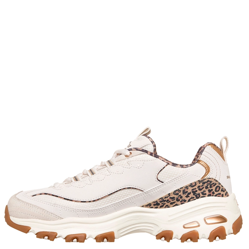 ZAPATILLAS MUJER SKECHERS URBANAS BLANCO D'LITES - 4
