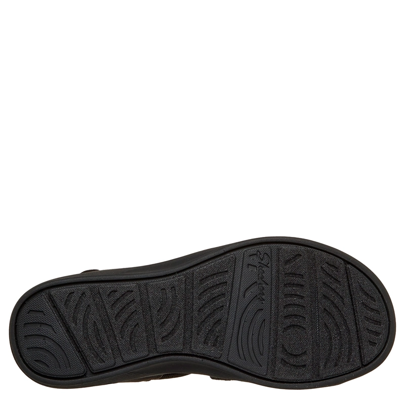 SANDALIAS MUJER SKECHERS NEGRO ARYA - 6