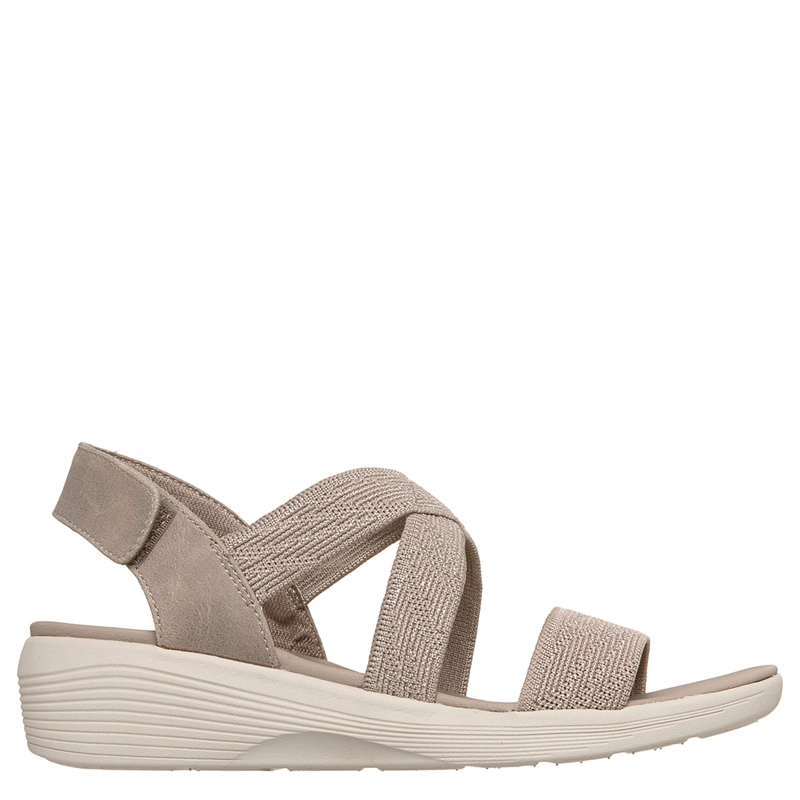 SANDALIAS MUJER SKECHERS TAUPE ARYA - 1