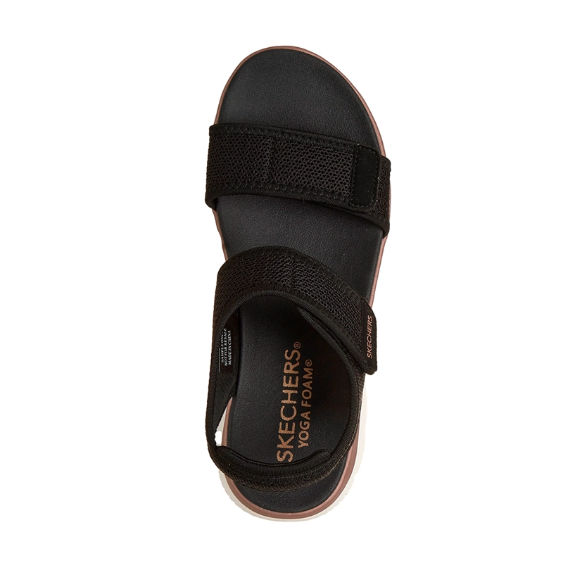 SANDALIAS MUJER SKECHERS NEGRO SUMMITS SANDALS - 5