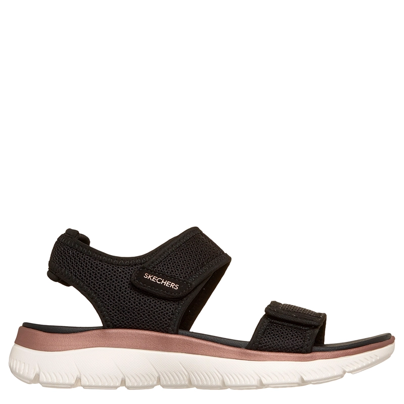 SANDALIAS MUJER SKECHERS NEGRO SUMMITS SANDALS - 1