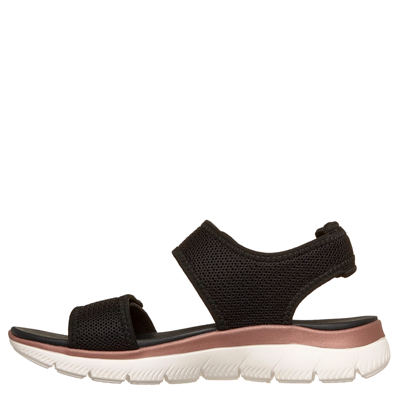 SANDALIAS MUJER SKECHERS NEGRO SUMMITS SANDALS - 3