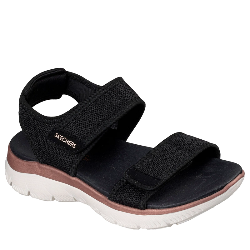 SANDALIAS MUJER SKECHERS NEGRO SUMMITS SANDALS - 2