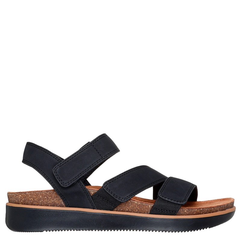 SANDALIAS MUJER SKECHERS NEGRO LIFTED COMFORT - 1