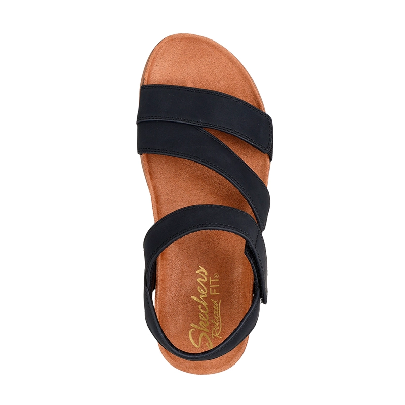 SANDALIAS MUJER SKECHERS NEGRO LIFTED COMFORT - 5