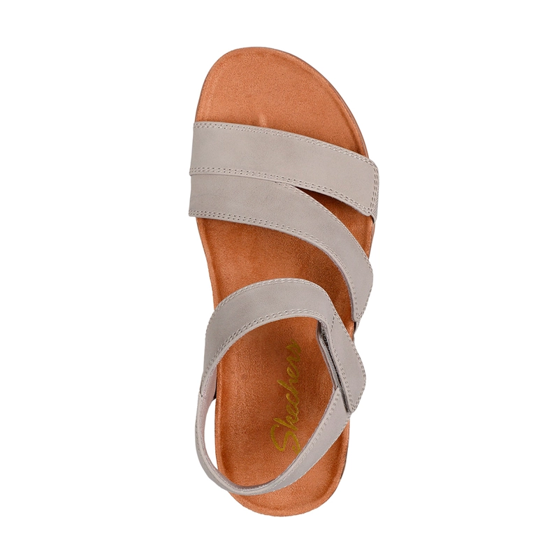 SANDALIAS MUJER SKECHERS TAUPE LIFTED COMFORT - 5