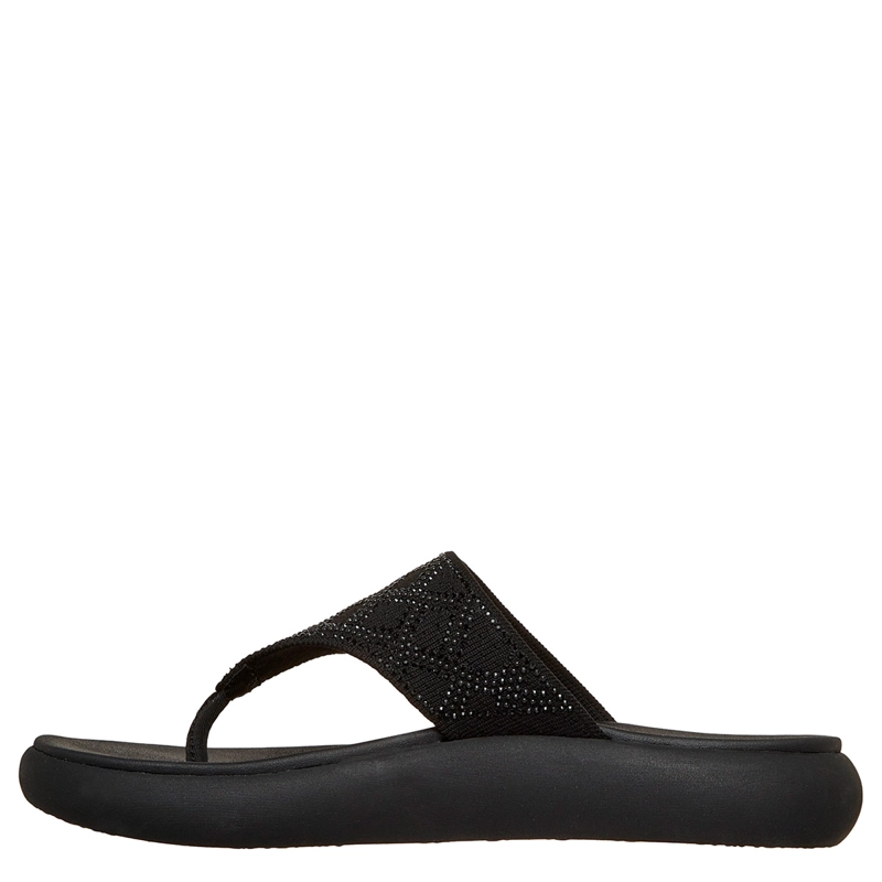 SANDALIAS MUJER SKECHERS NEGRO RELAXED FIT ASANA LUXE  - 3