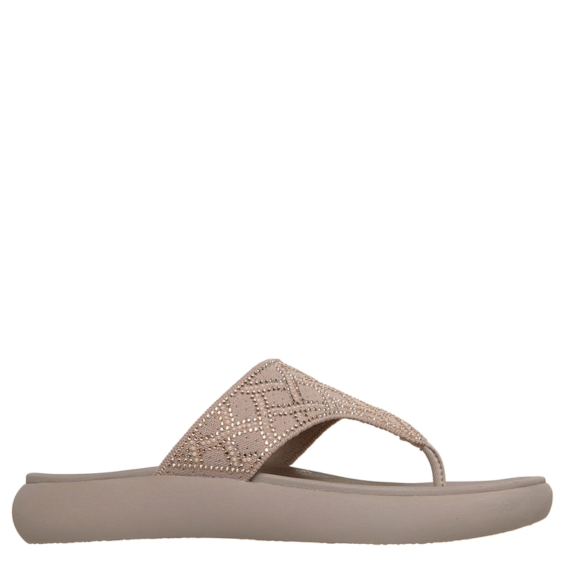 SANDALIAS MUJER SKECHERS TAUPE RELAXED FIT ASANA LUXE  - 1