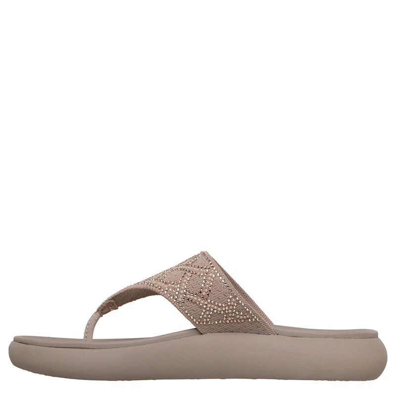 SANDALIAS MUJER SKECHERS TAUPE RELAXED FIT ASANA LUXE  - 3