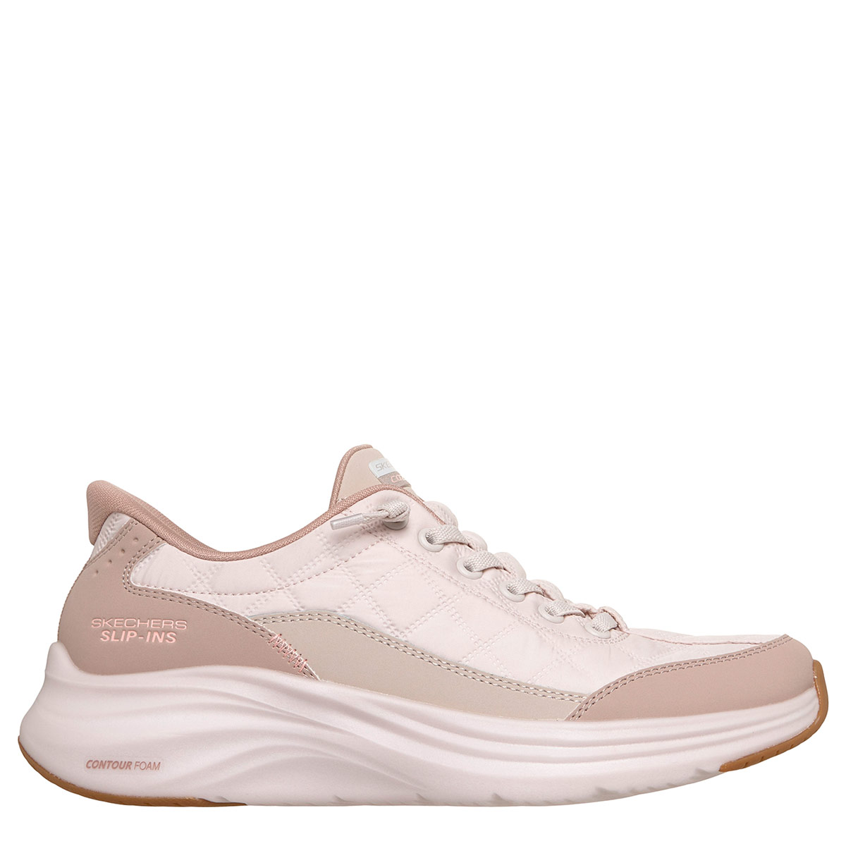 ZAPATILLAS MUJER SKECHERS CASUALES CRUDO SLIP-INS CONTOUR FOAM - 1