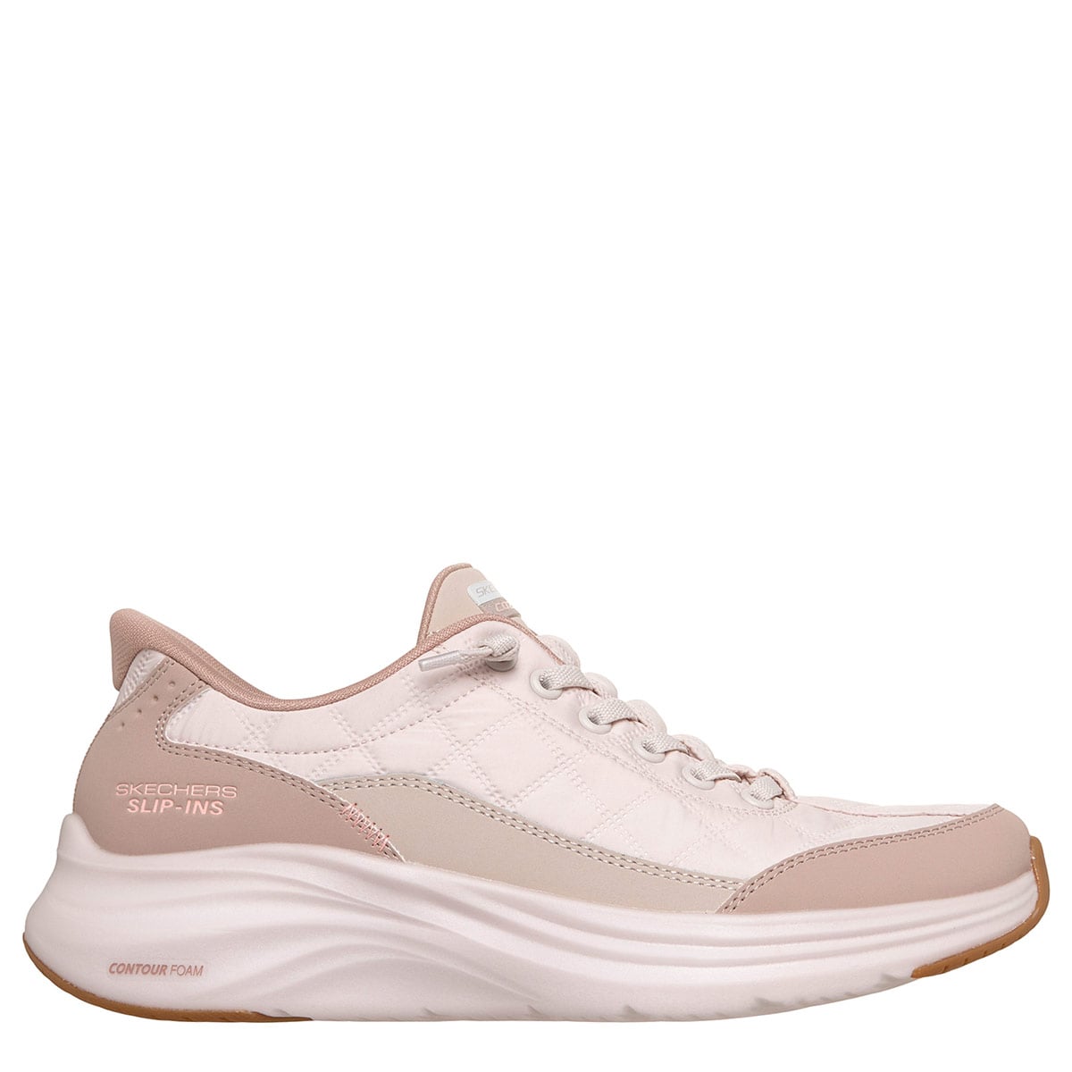 ZAPATILLAS MUJER SKECHERS CASUALES CRUDO SLIP-INS CONTOUR FOAM - 1