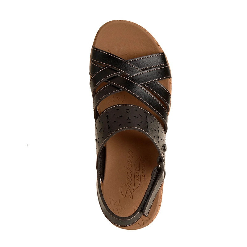 SANDALIAS MUJER SKECHERS NEGRO ARCH FIT BEVERLEE 2.0 - 5